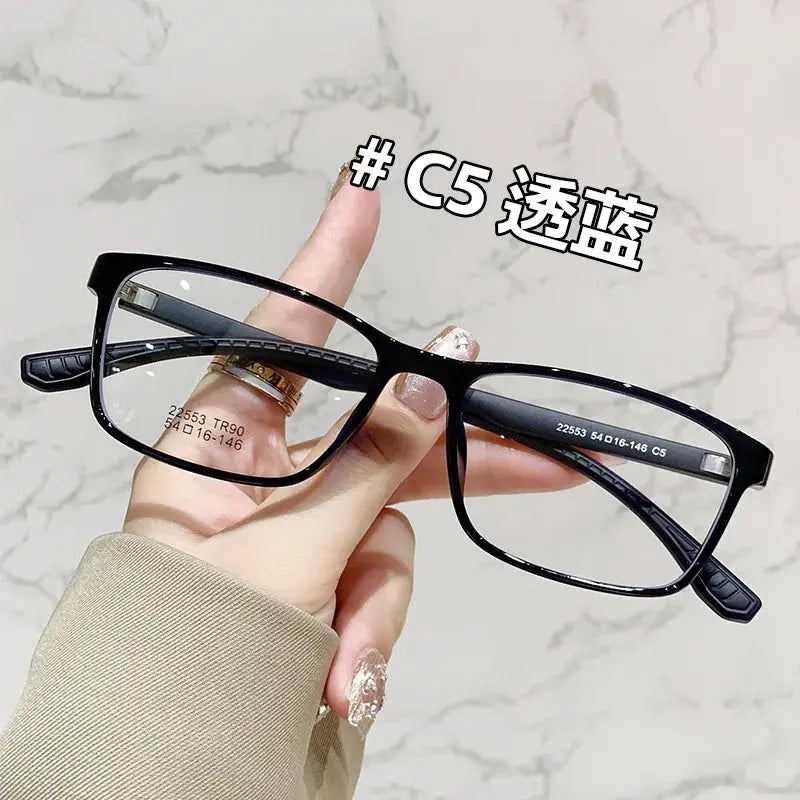 Unisex Square Full Rim TR90 Prescription Glasses 22553 — view 5 | Rx Spectacle