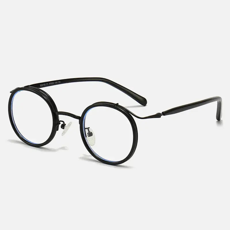 Unisex Round Full Rim Acetate Reading Glasses 22105 — view 5 | Rx Spectacle