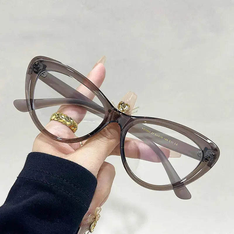 Unisex Cat Eye Full Rim TR90 Prescription Glasses 71303 — view 8 | Rx Spectacle
