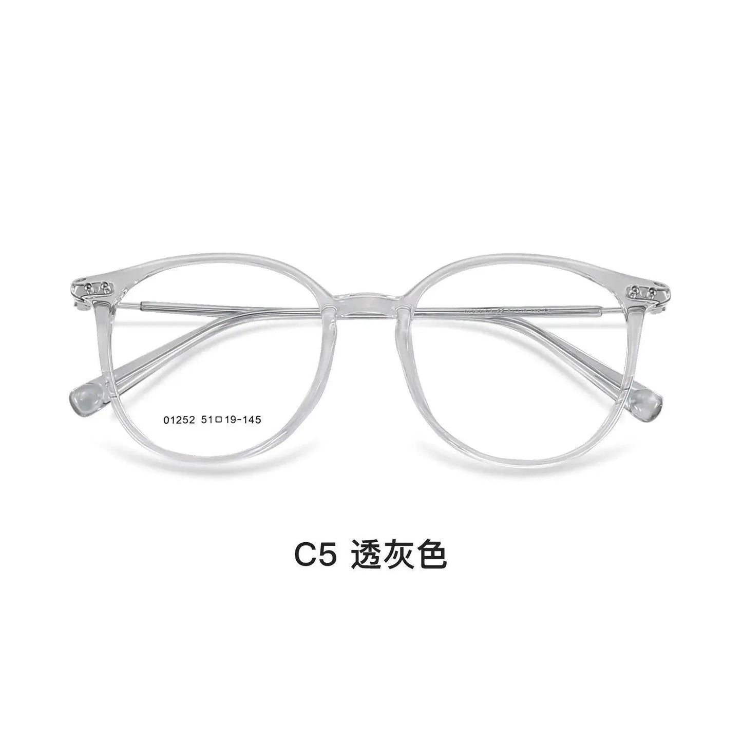 Unisex Square Full Rim TR90 Prescription Glasses 01252 — view 13 | Rx Spectacle