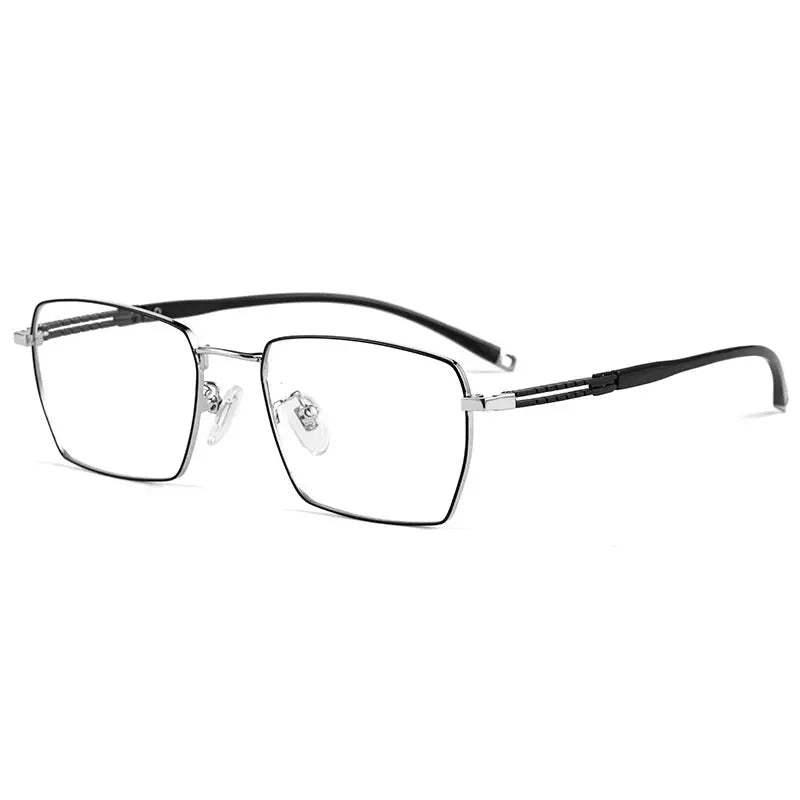 Women's Polygon Full Rim Titanium Prescription Glasses 486038 — view 5 | Rx Spectacle