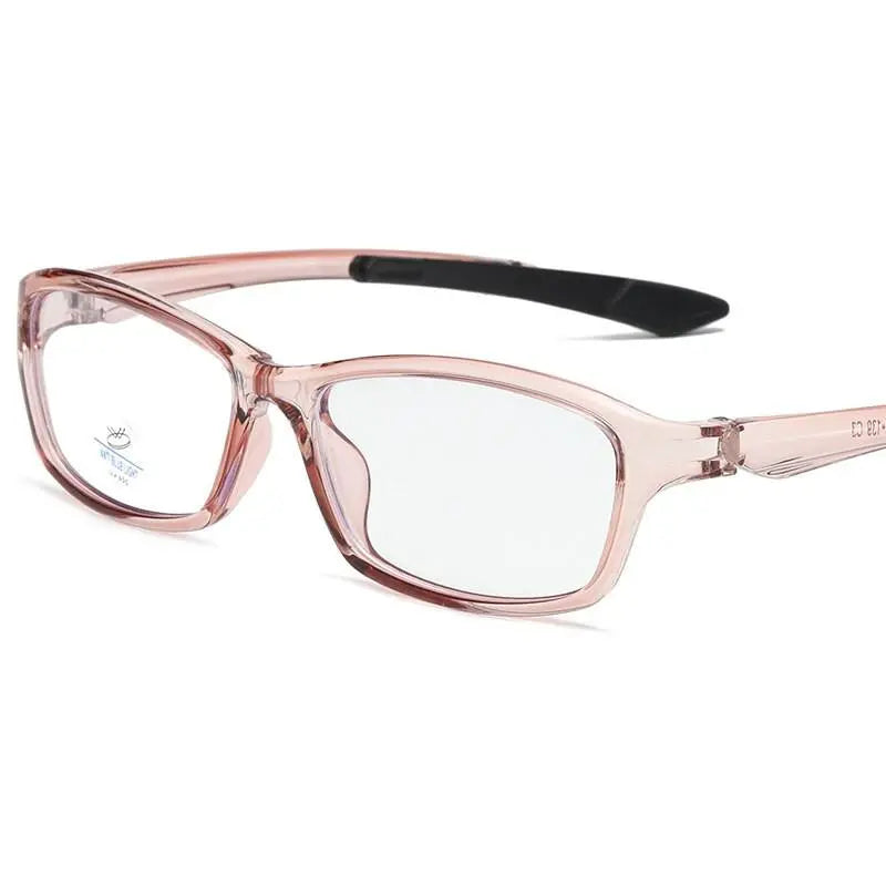 Men's Rectangular Full Rim Sports Glasses 81300 — view 6 | Rx Spectacle