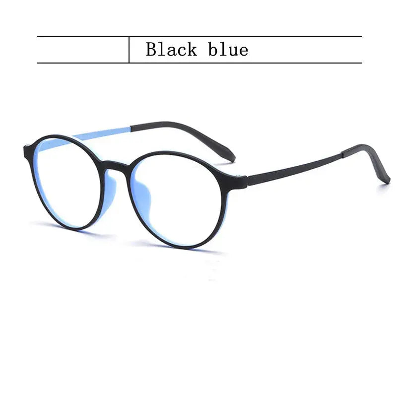 Unisex Round Full Rim Titanium Reading Glasses 3050 — view 7 | Rx Spectacle