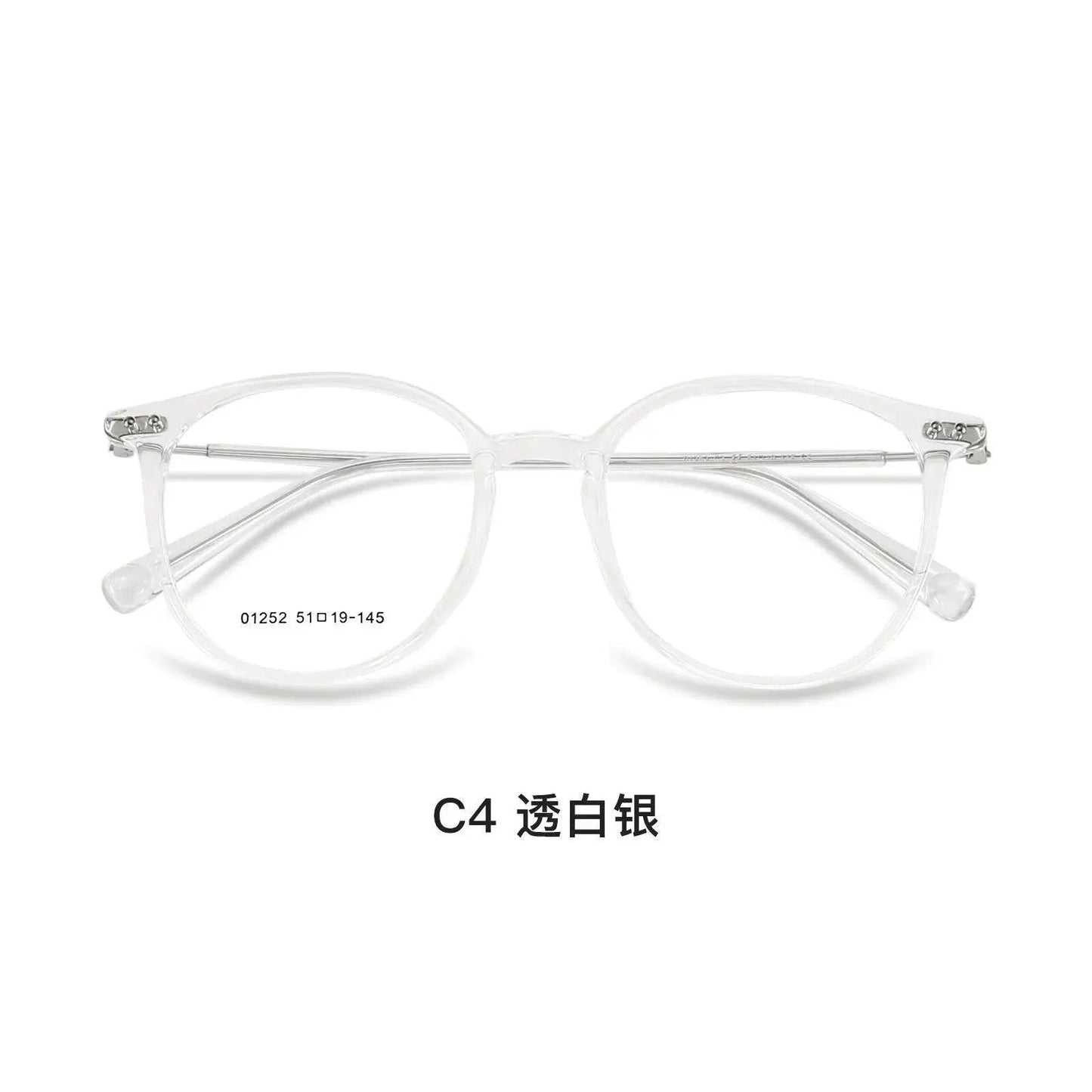 Unisex Square Full Rim TR90 Prescription Glasses 01252 — view 12 | Rx Spectacle