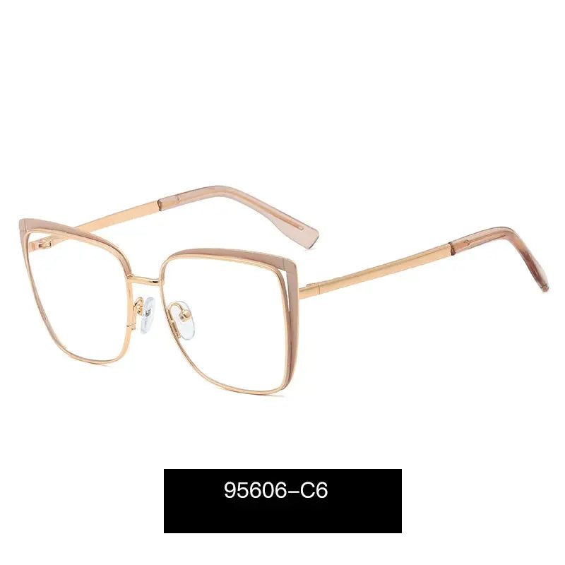 Women's Cat Eye Full Rim TR90 Prescription Glasses 795606 — view 8 | Rx Spectacle