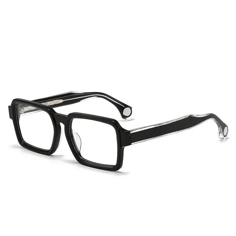 Unisex Browline Full Rim Acetate Prescription Glasses 69278 — view 5 | Rx Spectacle