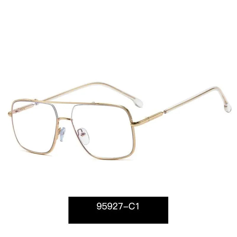 Women's Square Full Rim TR90 Double Bridge Prescription Glasses 95927 — view 3 | Rx Spectacle
