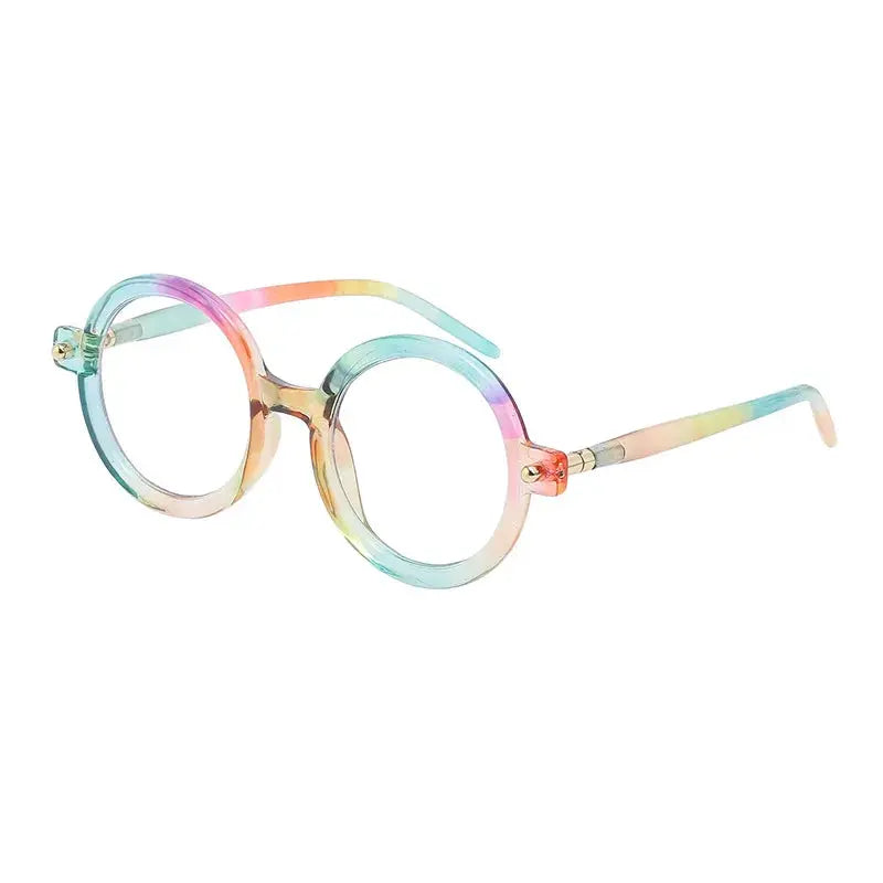 Unisex Round Full Rim Acetate Reading Glasses 86602 — view 8 | Rx Spectacle