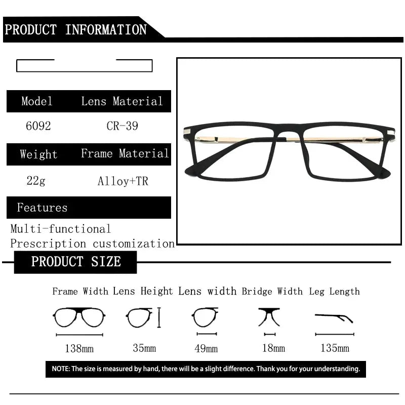 Women's Square Full Rim TR90 Reading Glasses 726092 — view 2 | Rx Spectacle