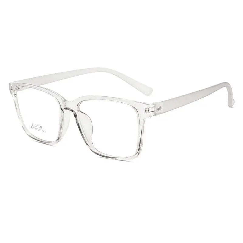 Unisex Square Full Rim TR90 Screwless Prescription Glasses — view 5 | Rx Spectacle