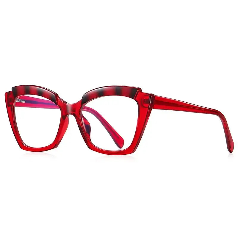 Unisex Cat Eye Full Rim TR90 Prescription Glasses 212299 — view 6 | Rx Spectacle