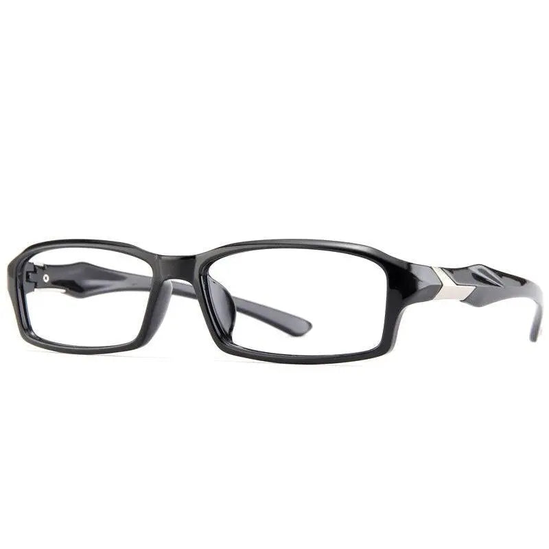 Men's Rectangular Full Rim TR90 Sports Glasses 6059 — view 13 | Rx Spectacle