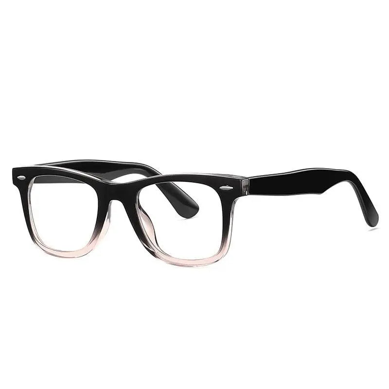 Unisex Square Full Rim Acetate Prescription Glasses 2102 — view 8 | Rx Spectacle