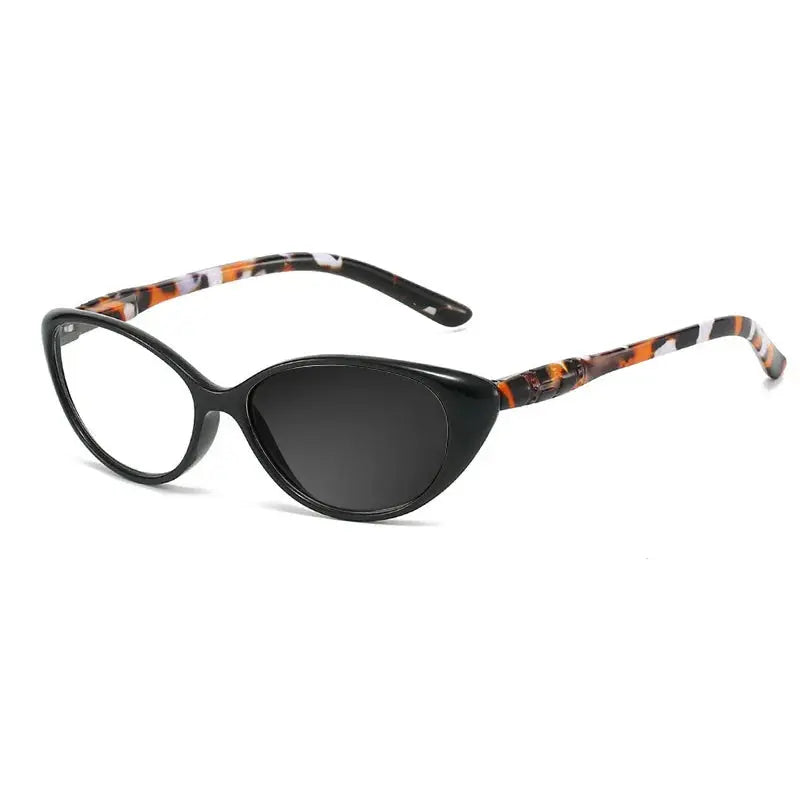 Women's Cat Eye Full Rim Alloy Reading Glasses 725001 — view 3 | Rx Spectacle