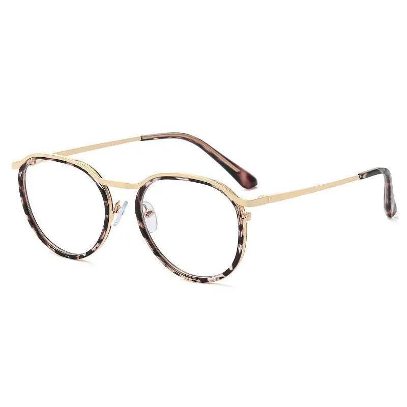 Women's Round Full Rim TR90 Prescription Glasses 95909 — view 9 | Rx Spectacle