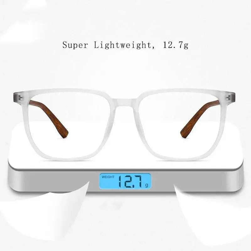 Unisex Square Full Rim Acetate Prescription Glasses 752323 — view 4 | Rx Spectacle