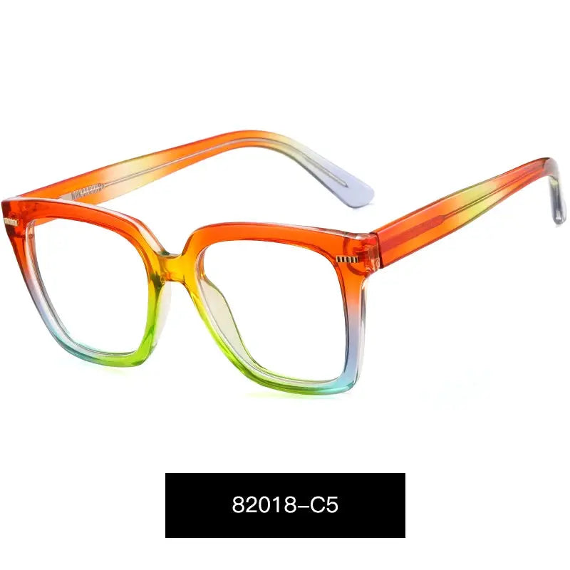 Women's Cat Eye Full Rim TR90 Prescription Glasses 82018 — view 5 | Rx Spectacle