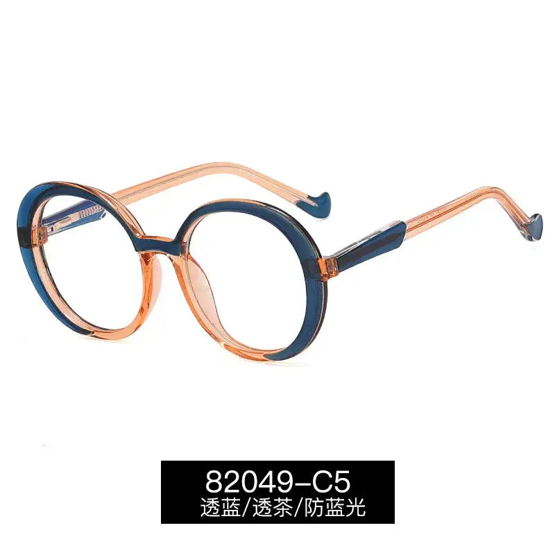 Women's Oval Full Rim TR90 Prescription Glasses 48209 — view 8 | Rx Spectacle