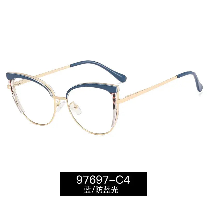 Women's Cat Eye Full Rim Acetate Prescription Glasses 97697 — view 7 | Rx Spectacle