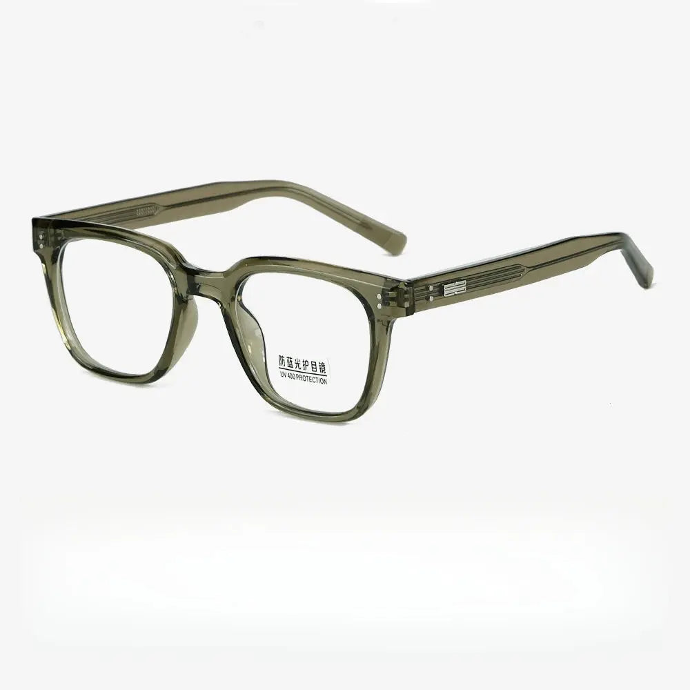 Unisex Square Full Rim TR90 Prescription Glasses Y9136 — view 7 | Rx Spectacle