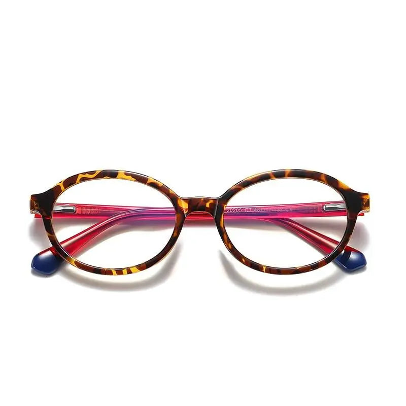 Unisex Round Full Rim Titanium Prescription Glasses 20205 — view 7 | Rx Spectacle