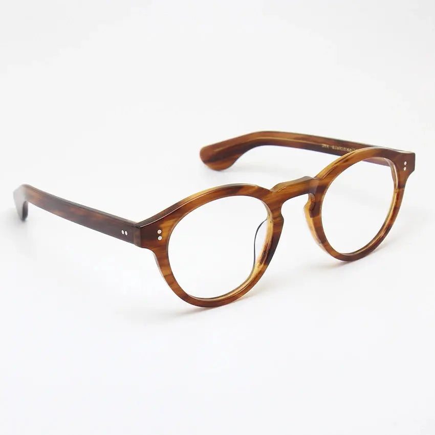 Unisex Oval Full Rim Acetate Prescription Glasses 195142 — view 1 | Rx Spectacle