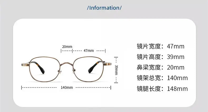 Unisex Oval Full Rim Titanium Prescription Glasses 310520 — view 2 | Rx Spectacle