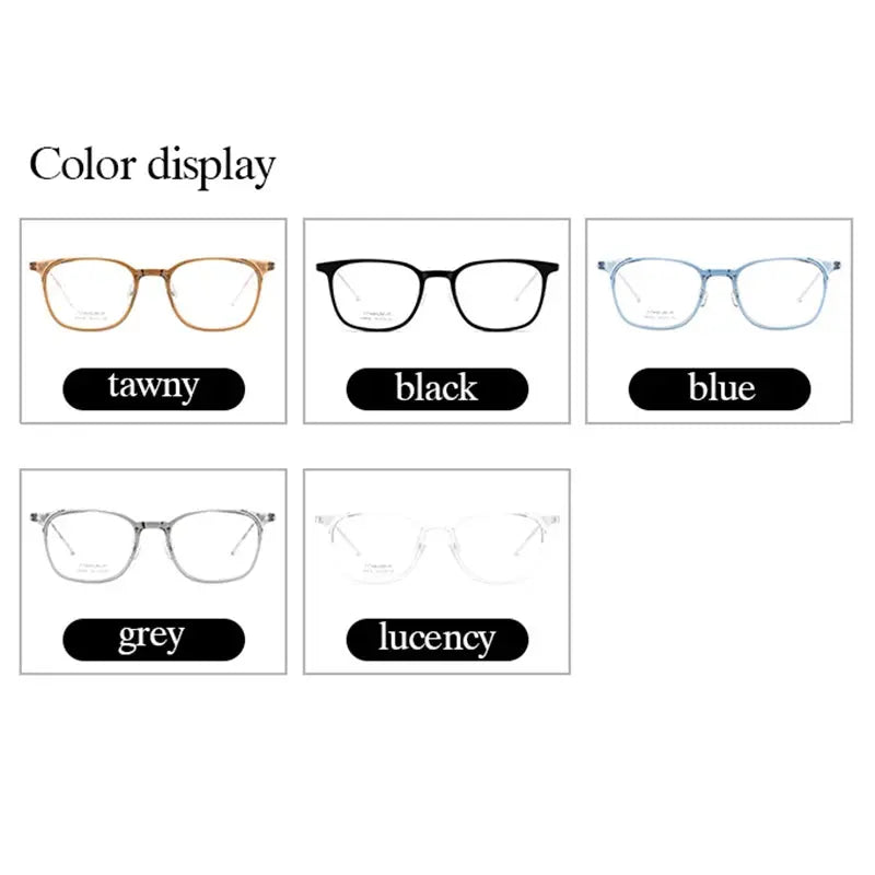 Women's Square Full Rim TR90 Prescription Glasses 5826 — view 3 | Rx Spectacle