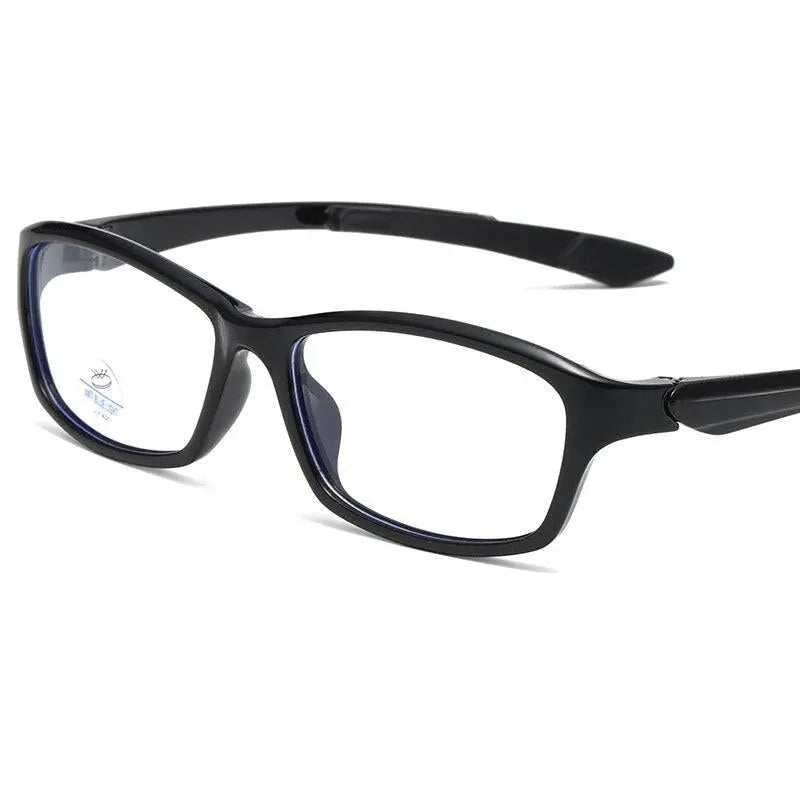 Men's Rectangular Full Rim Sports Glasses 81300 — view 3 | Rx Spectacle