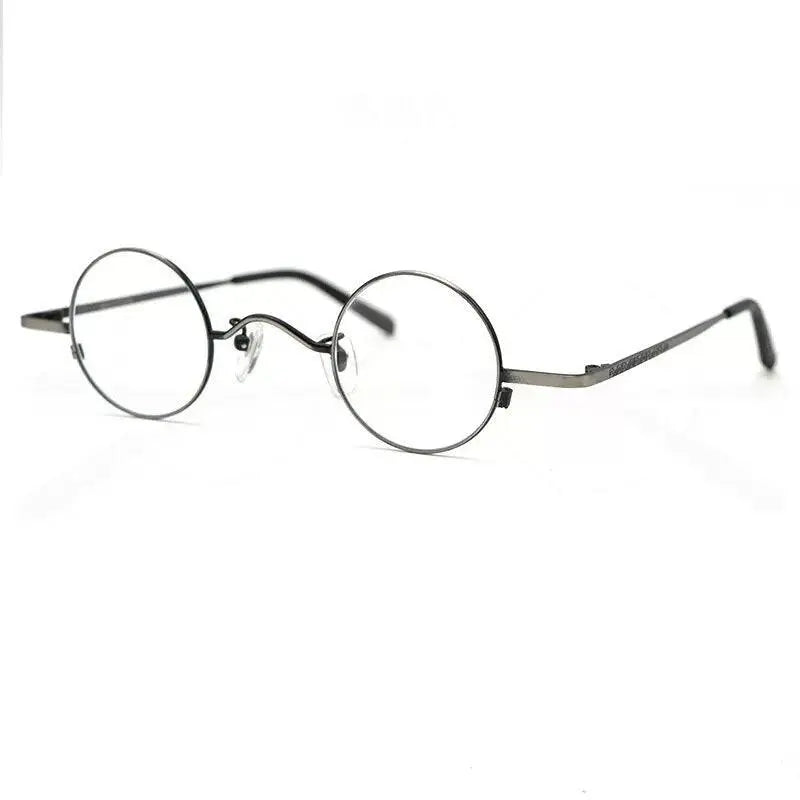 Unisex Round Full Rim Titanium Prescription Glasses Ft2219 — view 10 | Rx Spectacle