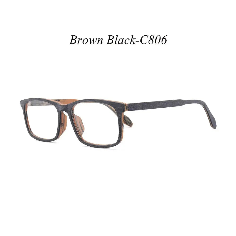 Unisex Polygon Full Rim Acetate Prescription Glasses 961691 — view 8 | Rx Spectacle