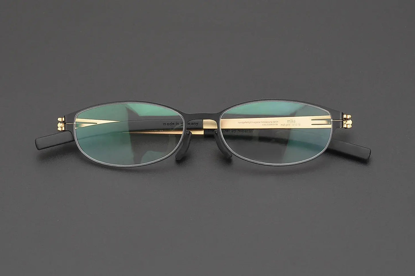 Women's Oval Full Rim Alloy Screwless Prescription Glasses 721007 — view 4 | Rx Spectacle