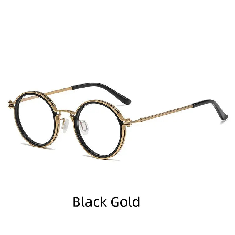 Unisex Round Full Rim Acetate Reading Glasses 10749 — view 6 | Rx Spectacle