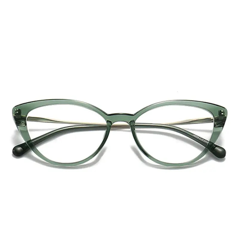 Unisex Cat Eye Full Rim Acetate Prescription Glasses 48099 — view 5 | Rx Spectacle