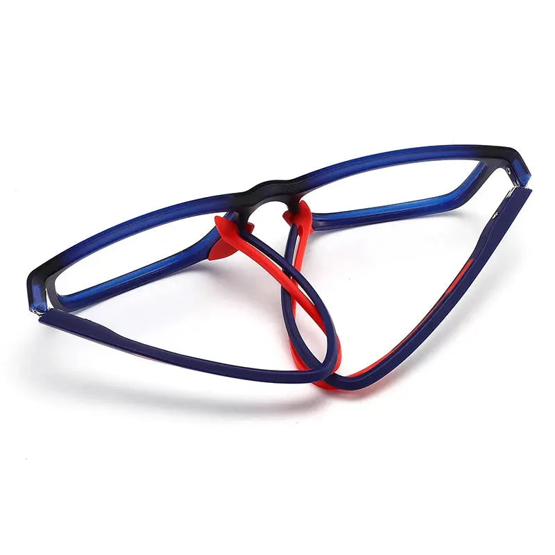 Unisex Square Full Rim TR90 Sports Glasses U001 — view 3 | Rx Spectacle