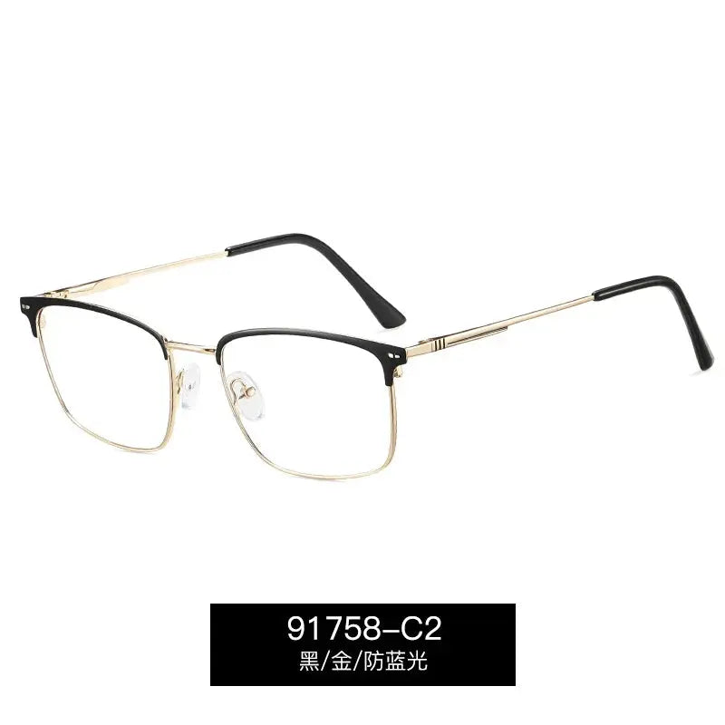 Unisex Square Full Rim TR90 Prescription Glasses 391758 — view 7 | Rx Spectacle