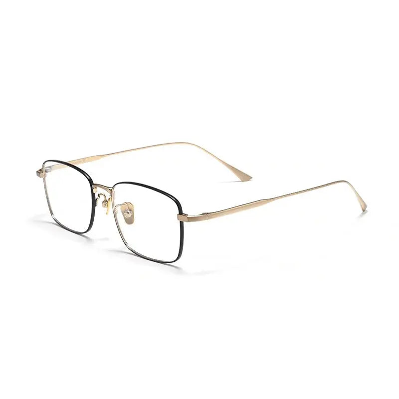 Women's Polygon Full Rim Titanium Prescription Glasses 385218 — view 7 | Rx Spectacle