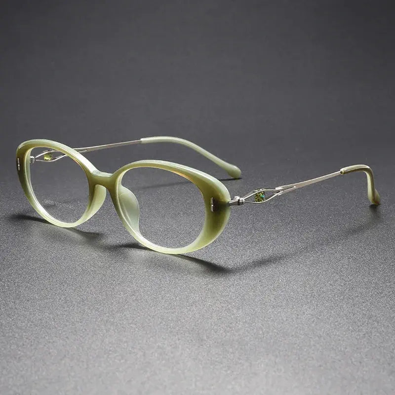 Women's Oval Full Rim TR90 Prescription Glasses 726020 — view 5 | Rx Spectacle