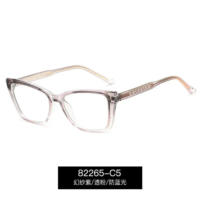 Women's Square Full Rim TR90 Prescription Glasses 382265 — view 8 | Rx Spectacle