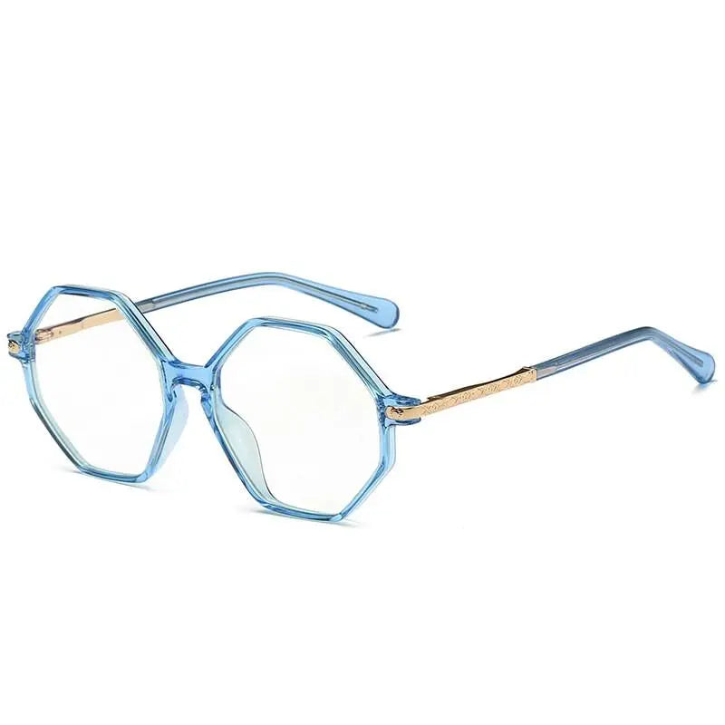 Unisex Polygon Full Rim TR90 Prescription Glasses 20202 — view 6 | Rx Spectacle