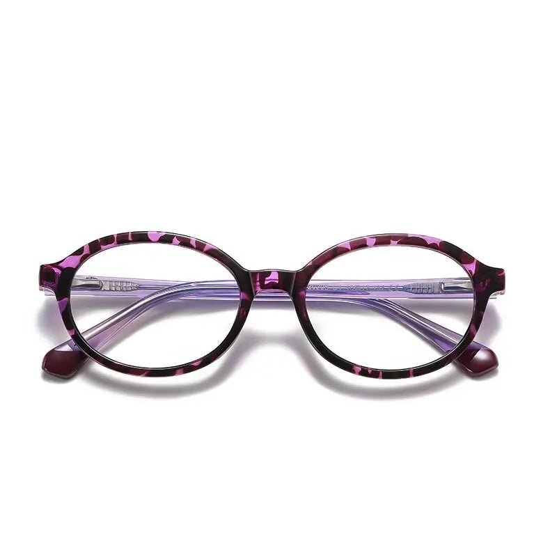 Unisex Round Full Rim TR90 Prescription Glasses 20205 — view 6 | Rx Spectacle