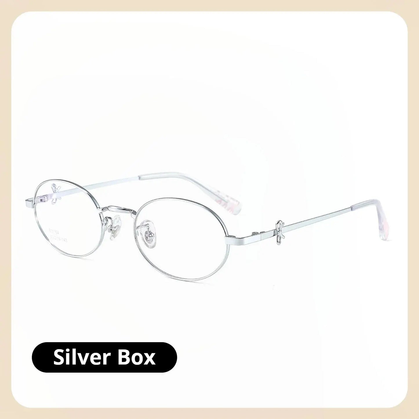 Women's Oval Full Rim Alloy Prescription Glasses 72164 — view 6 | Rx Spectacle