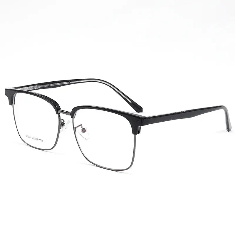 Unisex Square Full Rim TR90 Oversized Prescription Glasses 20515 — view 5 | Rx Spectacle