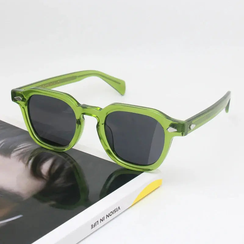 Unisex Square Full Rim Acetate Prescription Glasses 23145 — view 9 | Rx Spectacle