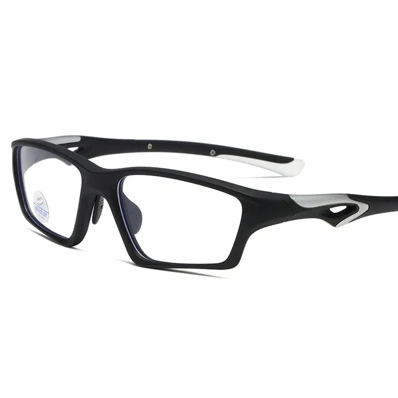Men's Rectangular Full Rim Plastic Prescription Glasses 81278 — view 11 | Rx Spectacle