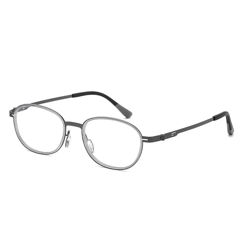 Unisex Oval Full Rim TR90 Prescription Glasses 582004 — view 4 | Rx Spectacle