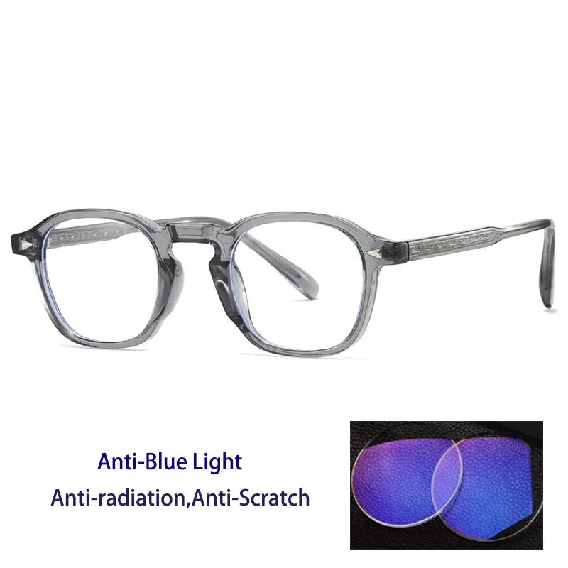 Unisex Oval Full Rim TR90 Prescription Glasses 280091 — view 7 | Rx Spectacle