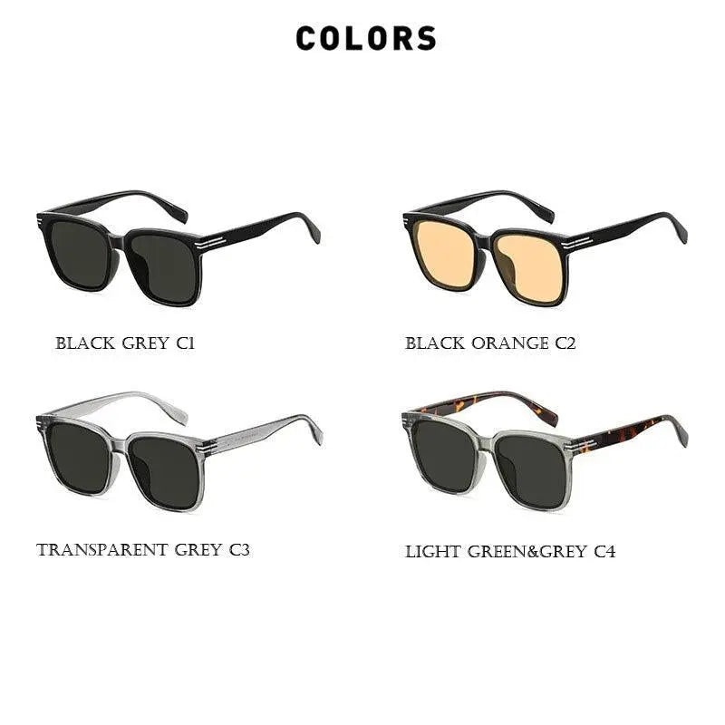 Unisex Square Full Rim Acetate Prescription Glasses LY2229 — view 9 | Rx Spectacle
