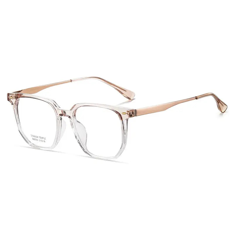 Unisex Square Full Rim Plastic Prescription Glasses 8004 — view 11 | Rx Spectacle
