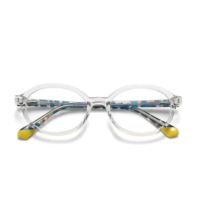 Unisex Round Full Rim TR90 Prescription Glasses 20205 — view 5 | Rx Spectacle